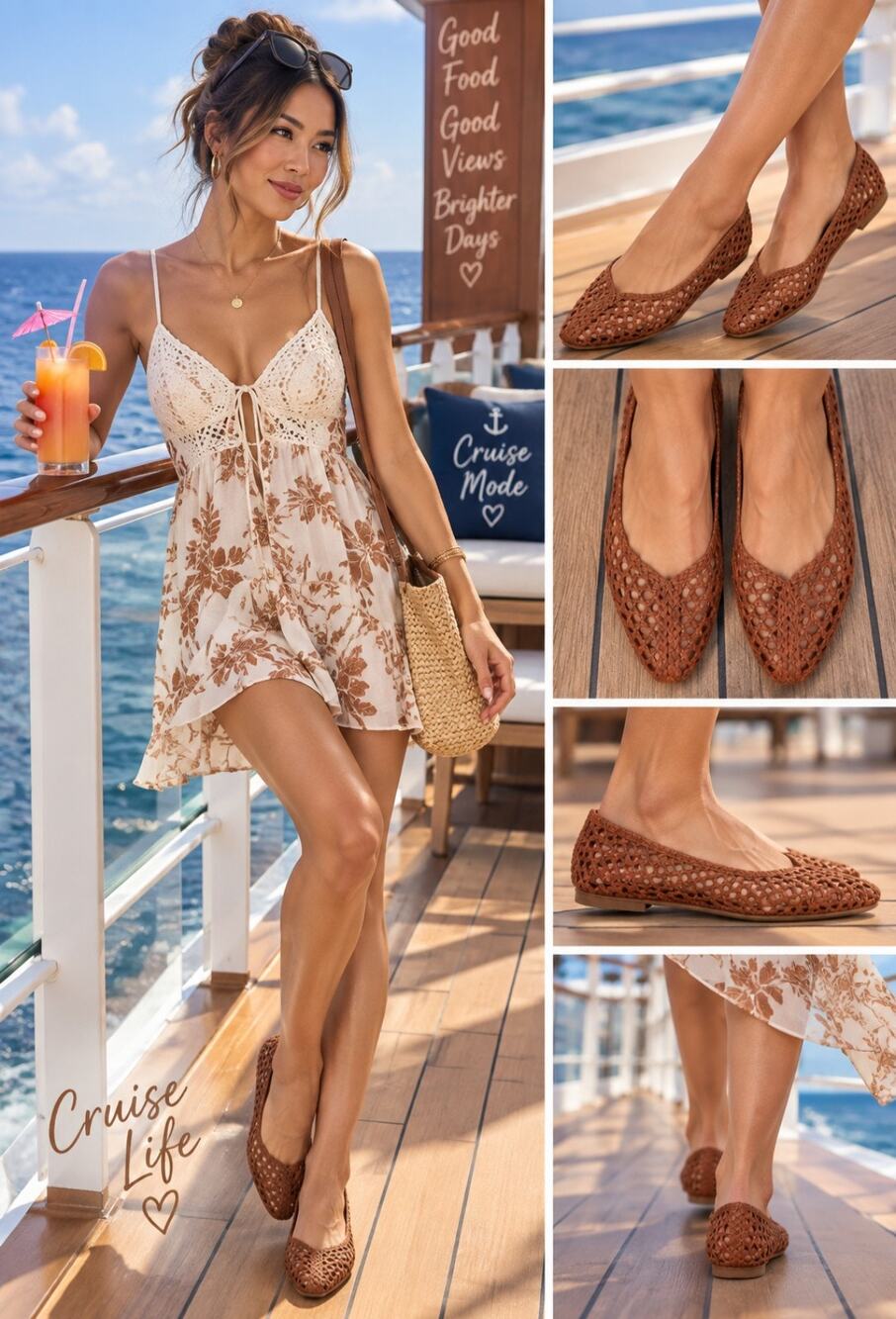 Ft. NWT UNIVERSAL THREAD GIA WOVEN BALLET FLATS ♡SIZE 7½♡